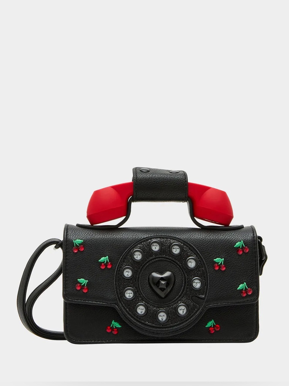 Betsey Johnson Kitsch Cherry Phone Mini Bag NWT